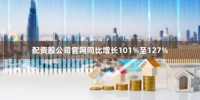 配资股公司官网同比增长101%至127%